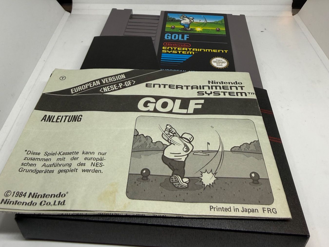 Nintendo Giochi: Nintendo Golf NES OVP – Usato da Dietlikon venduto da NESFEVER 3