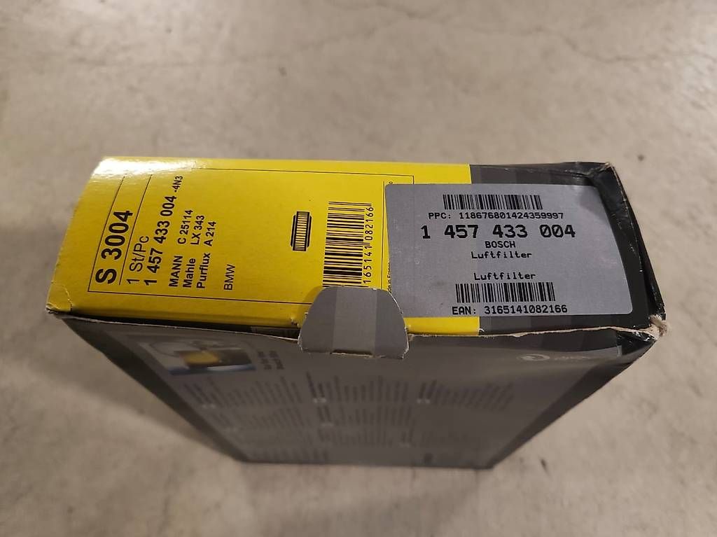 Alle Autoersatzteile: BOSCH 1 457 433 004 Luftfilter – Neu und originalverpackt aus Ostermundigen von danifdez 1