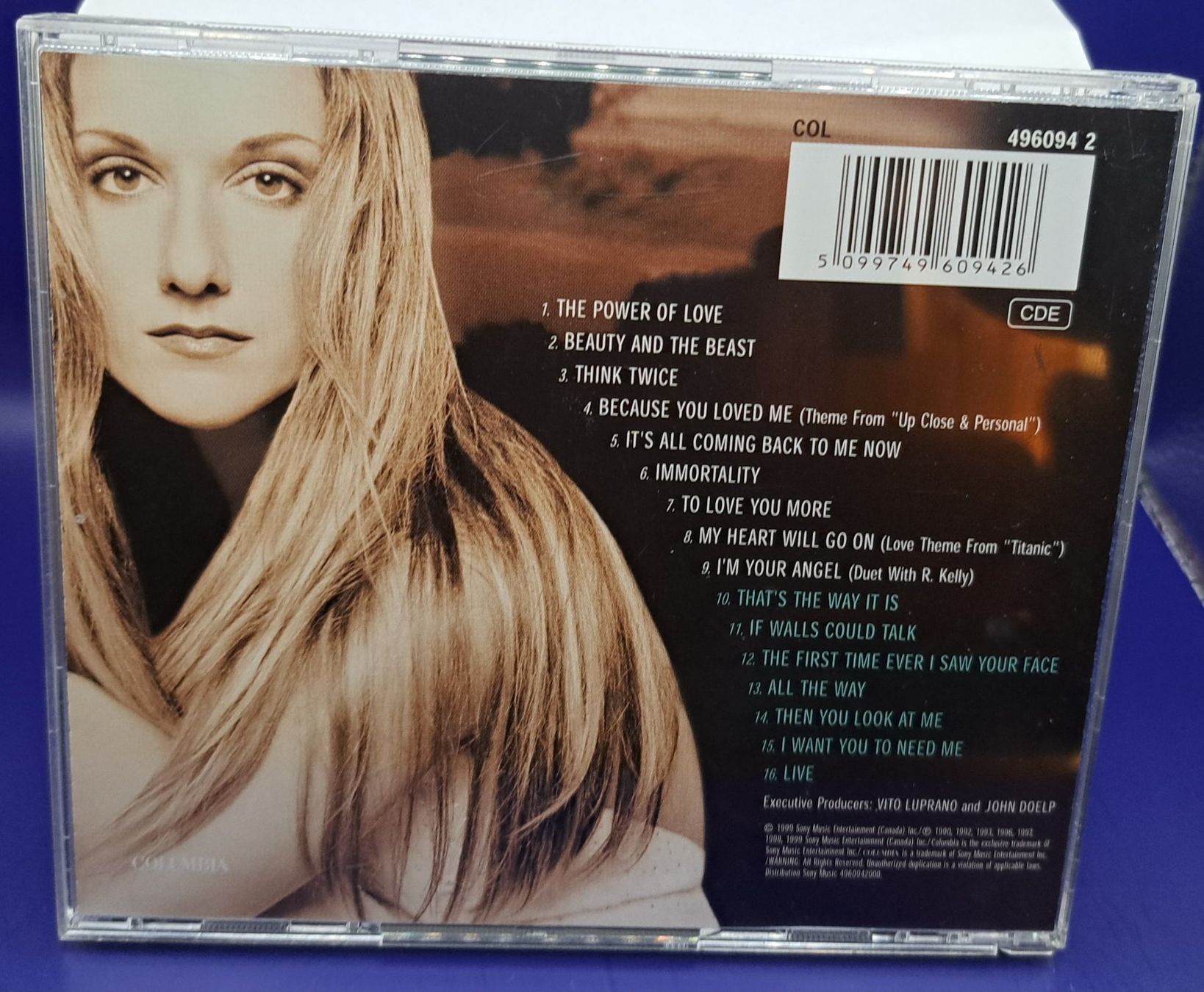 CD: CD      "CELINE DION"       All the Way         (1999) – Nuovo (secondo la descrizione) da Alpnach Dorf venduto da harrys-vinyl-Cd-shop 1