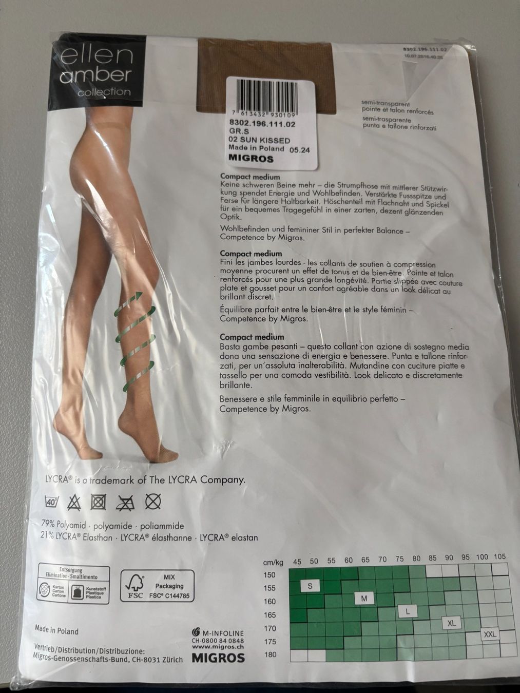 Calze & Collant: Collant Ellen Amber, taille S, neuf, couleur bronze – Nuovo (secondo la descrizione) da Salvenach venduto da gwenwywar 1