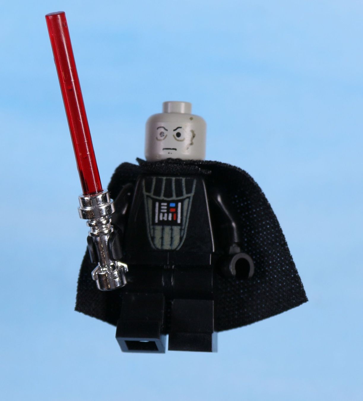 Lego Giocattoli: LEGO Minifigur Darth Vader - Light Gray Head – Usato da Hettlingen venduto da Scholi99 1