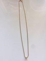 Goldkette mit Diamant (Lupenrein) - Anhänger GG 750