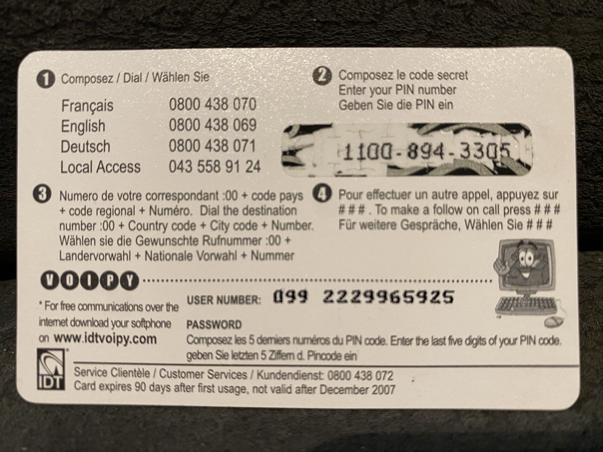 Schede telefoniche: Carte – Usato da Lausanne venduto da babacard10 1