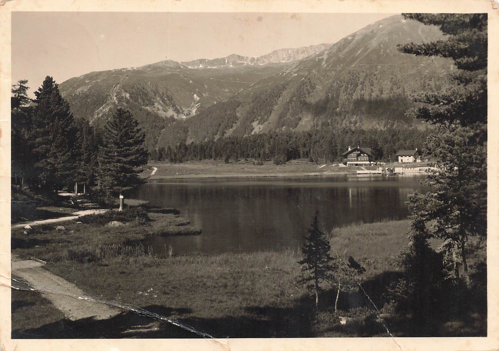 Cartoline postali: St Moritz Lej da Staz GR G – Usato da Biasca venduto da Blenio71