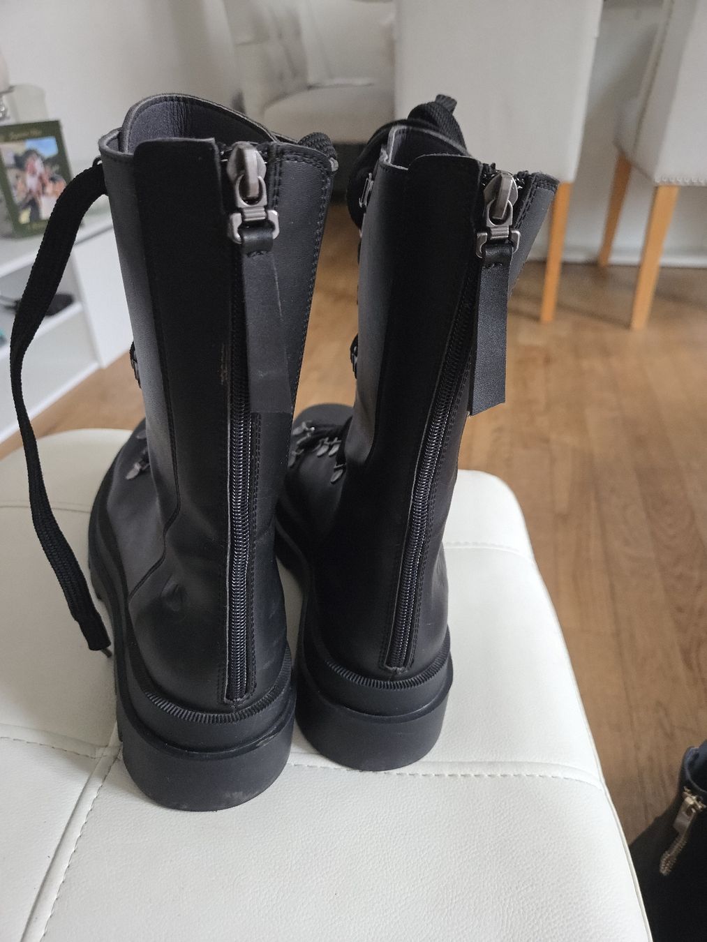 Scarpe da uomo: Bottes  noires, robustes et élégantes - Taille 39 – Nuovo (secondo la descrizione) da Bern venduto da abs76 3