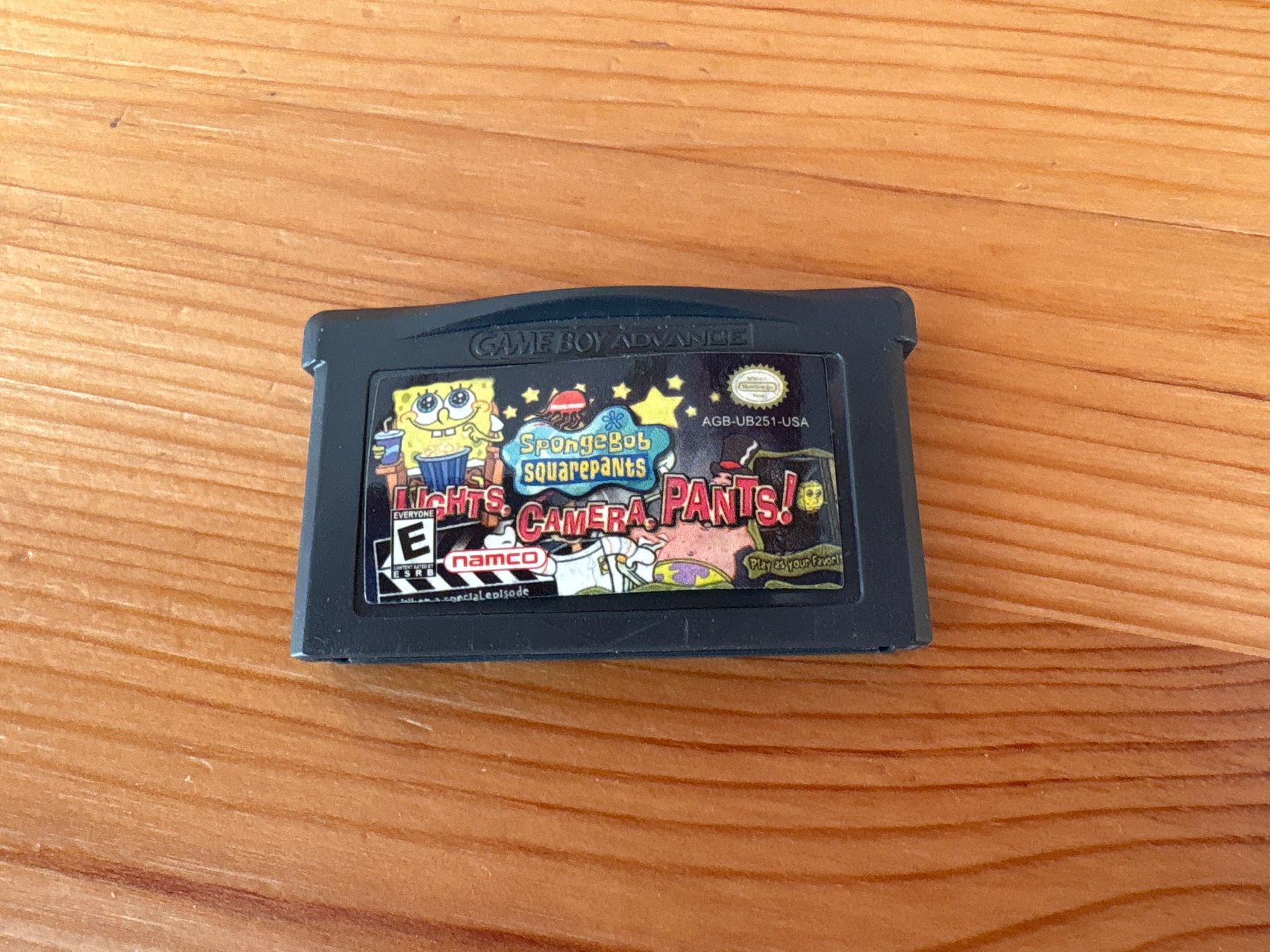 Giochi: Game Boy Spiel Spongebob Lights, Camera, Pants – Usato da Beatenberg venduto da Rose406 1
