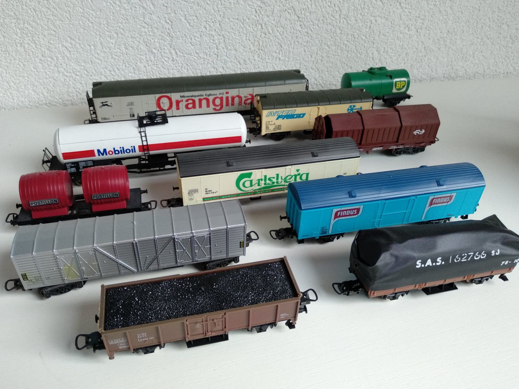Modellini di ferrovie: Konvolut 11 H0 Güterwagen – Usato da Geroldswil venduto da mik_5nng