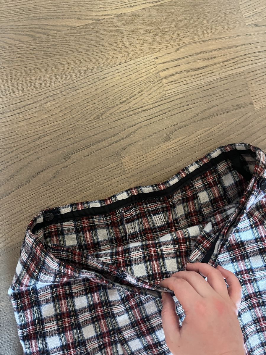 Gonne: Vintage Schicker Faltenrock Karo – Usato da Zürich venduto da Shopmystyle 2