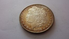 Uralter  US Morgan - Silberdollar : Liberty 1878,vorzüglich+