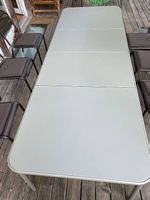 EMU Table de jardin extensible en aluminium