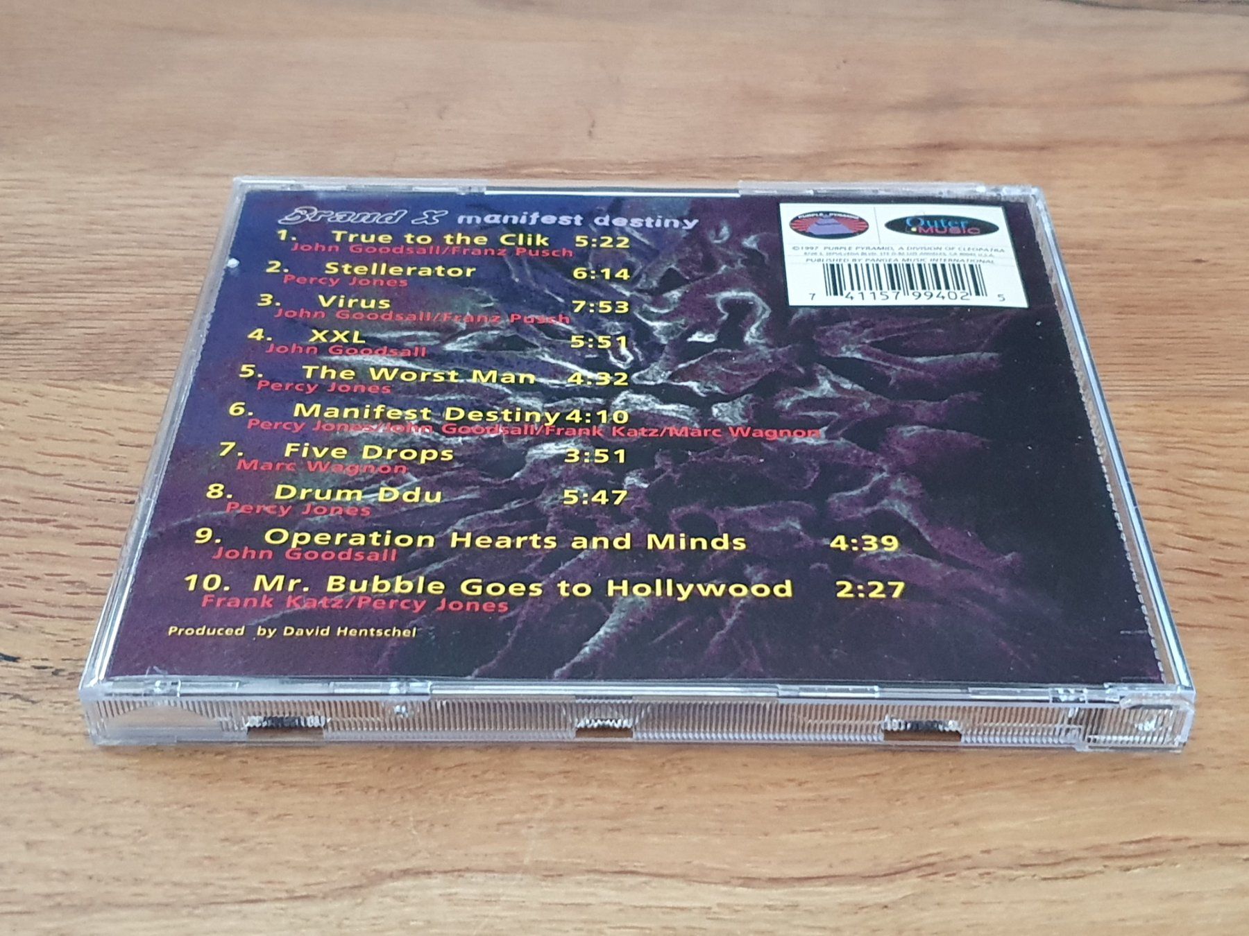 CD: Brand X  - manifest destiny - CD – Usato da Auenstein venduto da Trilos 1