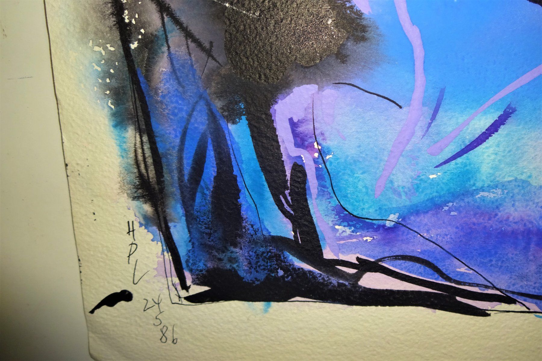 Gemälde: Original Gouache Gemälde – Gebraucht aus Zürich von kunstkreis 3