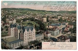 Zürich Im Hirschgraben Mädchen-Musik-Kantonsschule gel. 1904