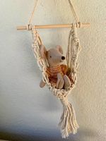 Makramee-Schaukel Nr. 2 für eine Maileg Maus