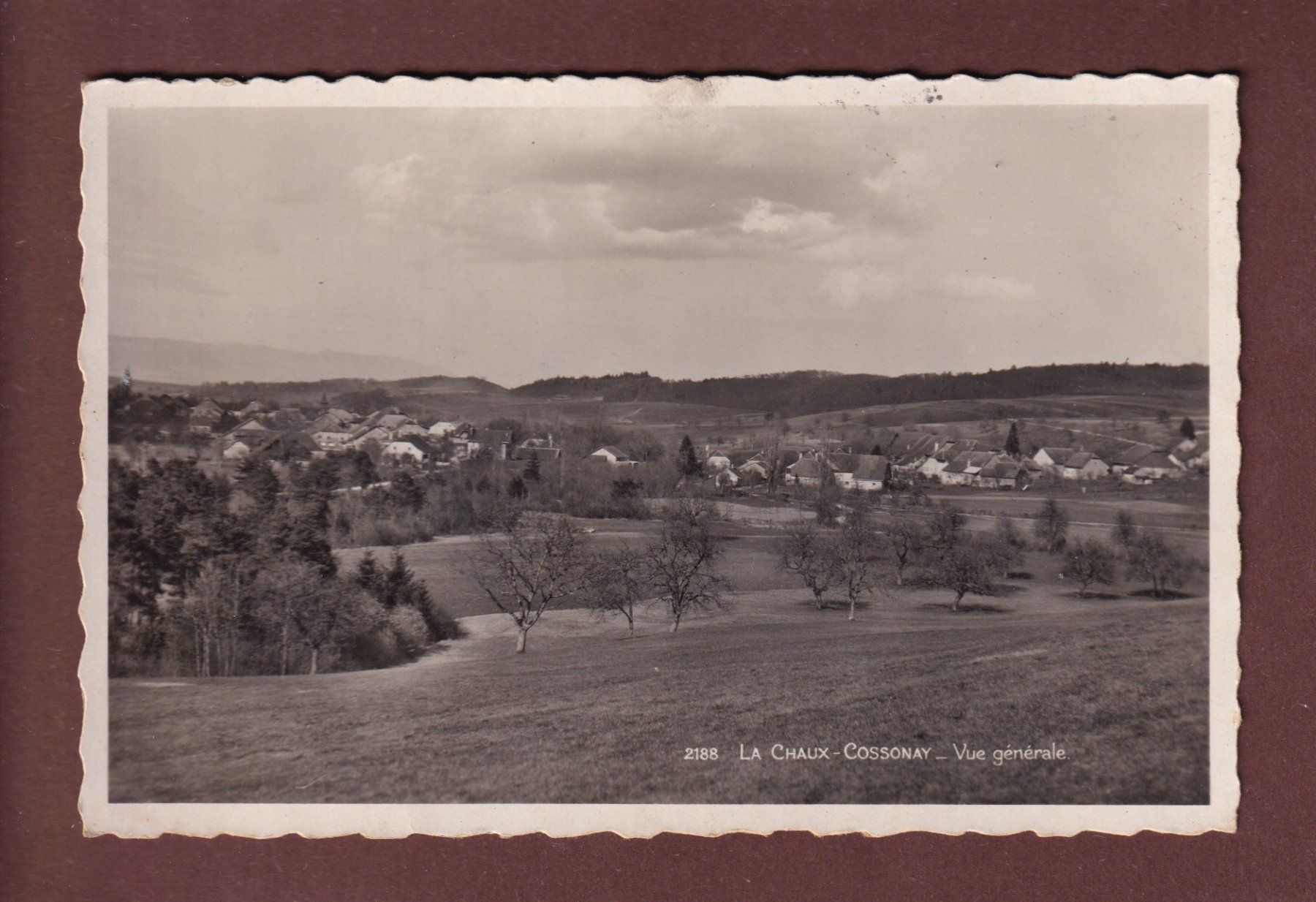 Cartes postales: LA CHAUX-COSSONAY - 1939 Feldpost – D'occasion à Pully par nicecards-shop