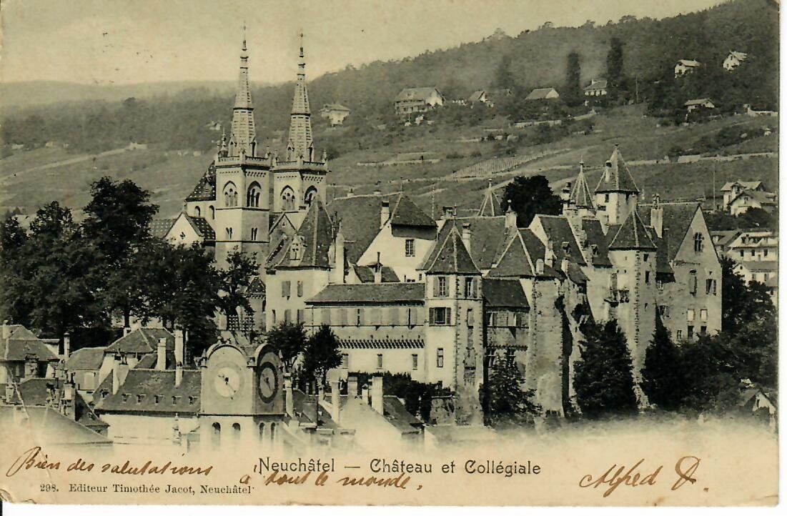 Cartoline postali: Neuchâtel – Usato da Hochdorf venduto da Ziegel-16
