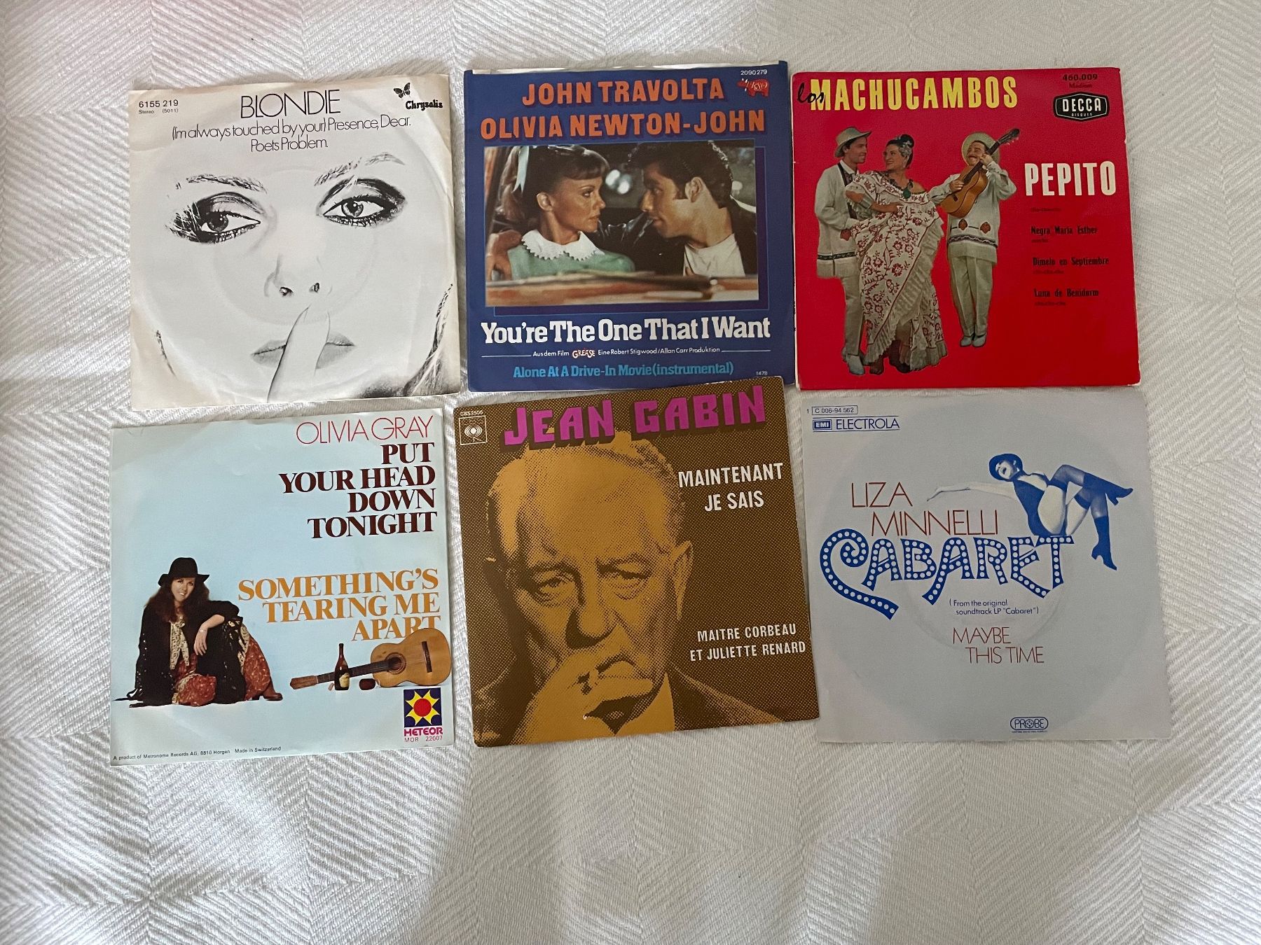 Dischi in vinile: Diverse Single Schallplatten-Sammlung, 6 Stück – Usato da Baar venduto da Bermudas