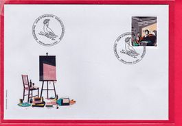 2021, FDC, SONDERMARKE 100 JAHRE DÜRRENMATT, 4.3.2021
