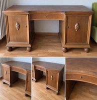 Antiker/vintage Holzschreibtisch 