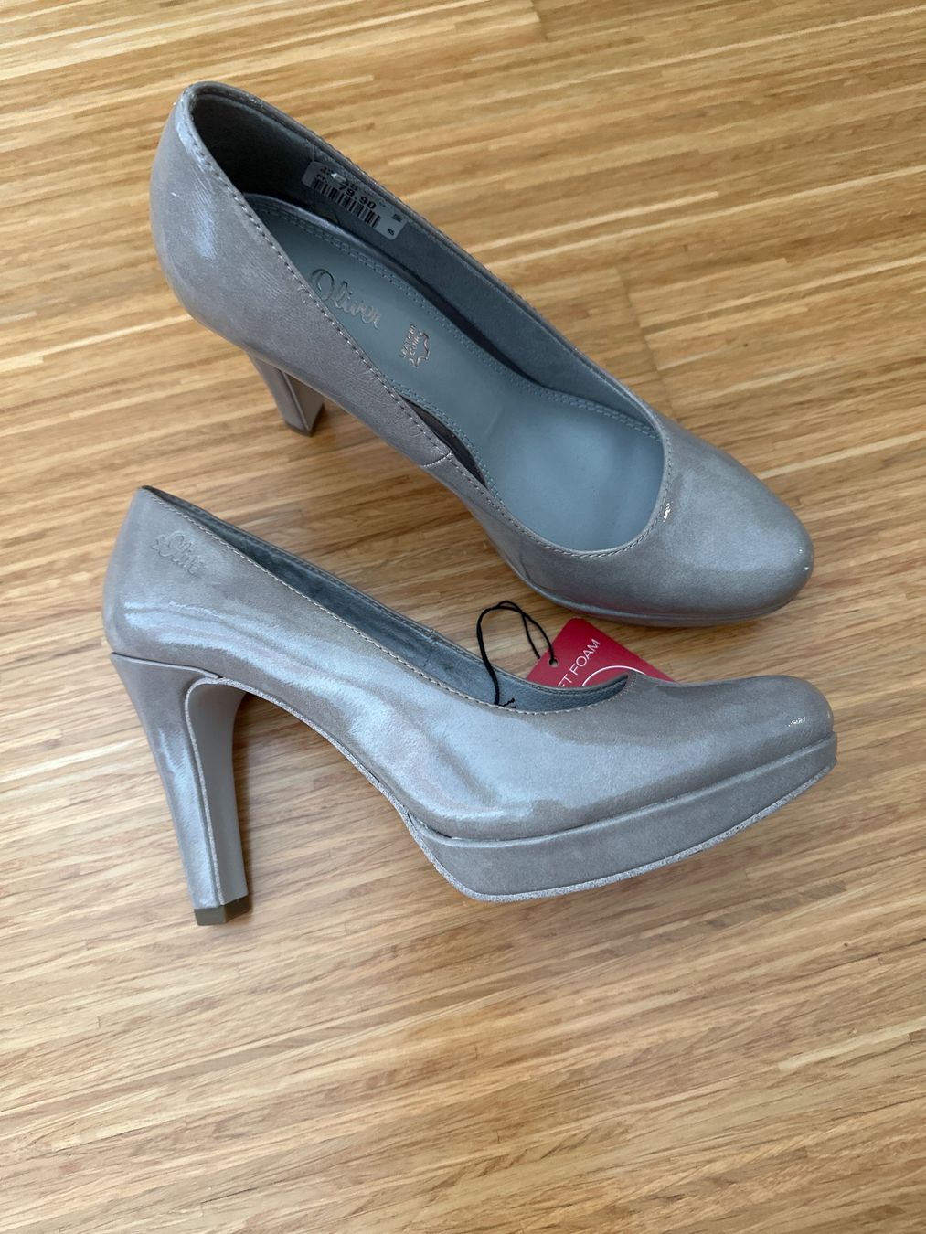 S.Oliver Scarpe da donna: Damenschuhe Pumps S.Oliver grau Grösse 40 – Usato da Glattpark(Opfikon) venduto da giu_ml7l 1