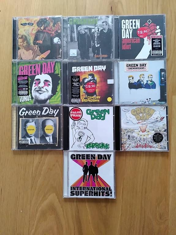 CD: Green Day CD Sammlung – Usato da Schwyz venduto da MrJackie
