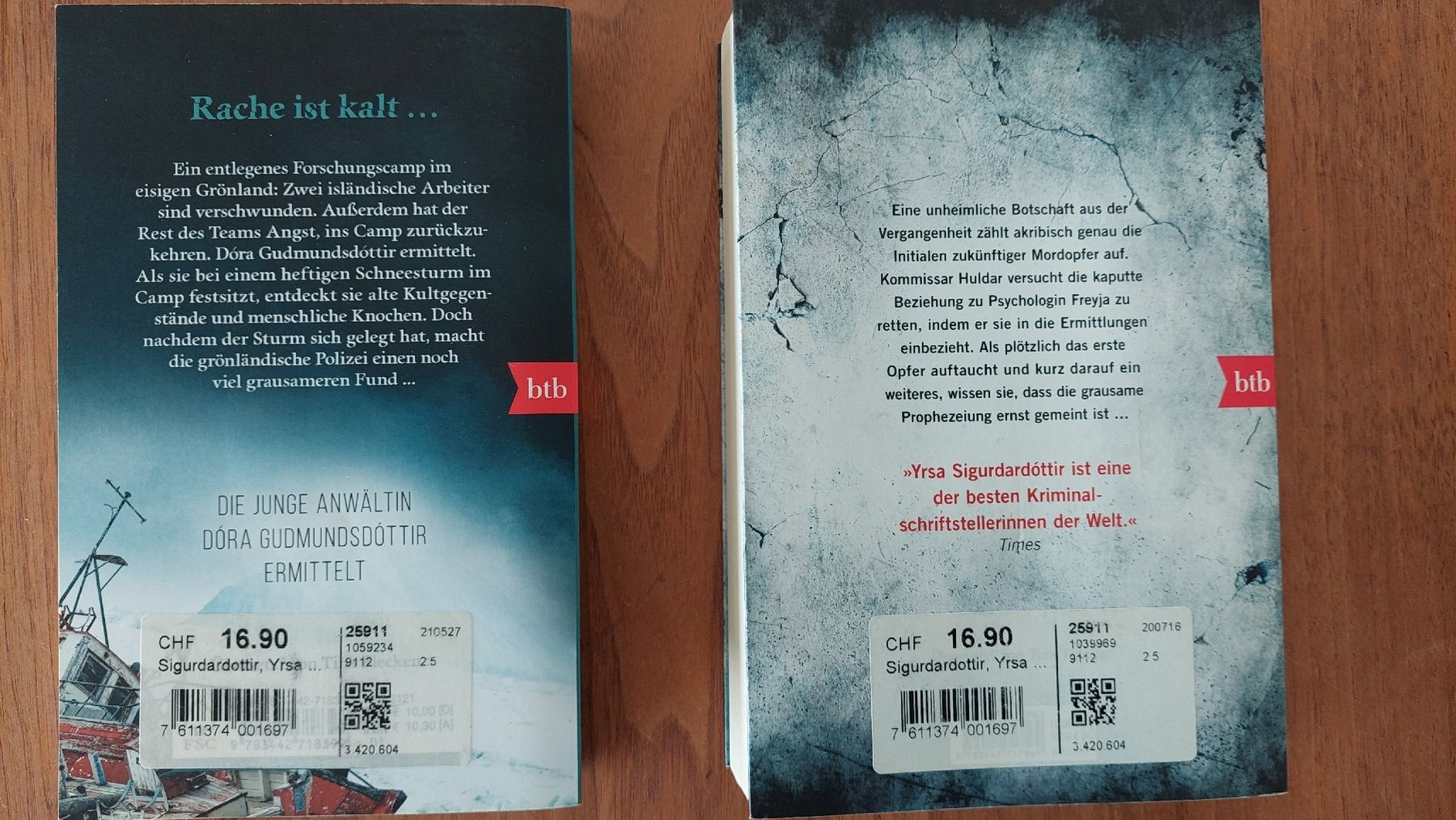 Libri: Sog von Yrsa Sigurdardottir – Usato da Detligen venduto da yvut 1