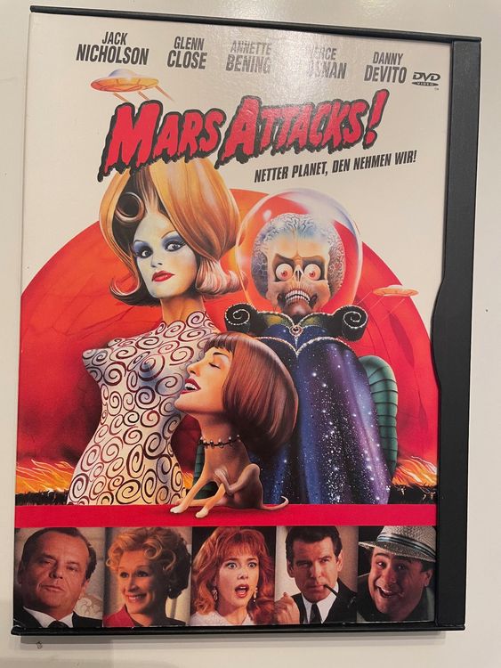 DVD Mars Attacks, Jack Nicholson, Glen Close, Danni de Vito Kaufen