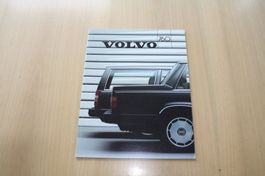 Volvo 760 Prospekt Jahrgang 1986