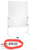 neuer Moderationstafel ECO, 1200 x 1500 mm, beidseitig, mit