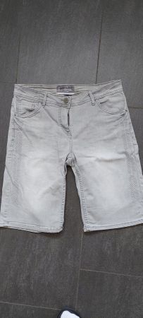 Sommerliche Cecil Jeans Shorts, grau, Grösse 30