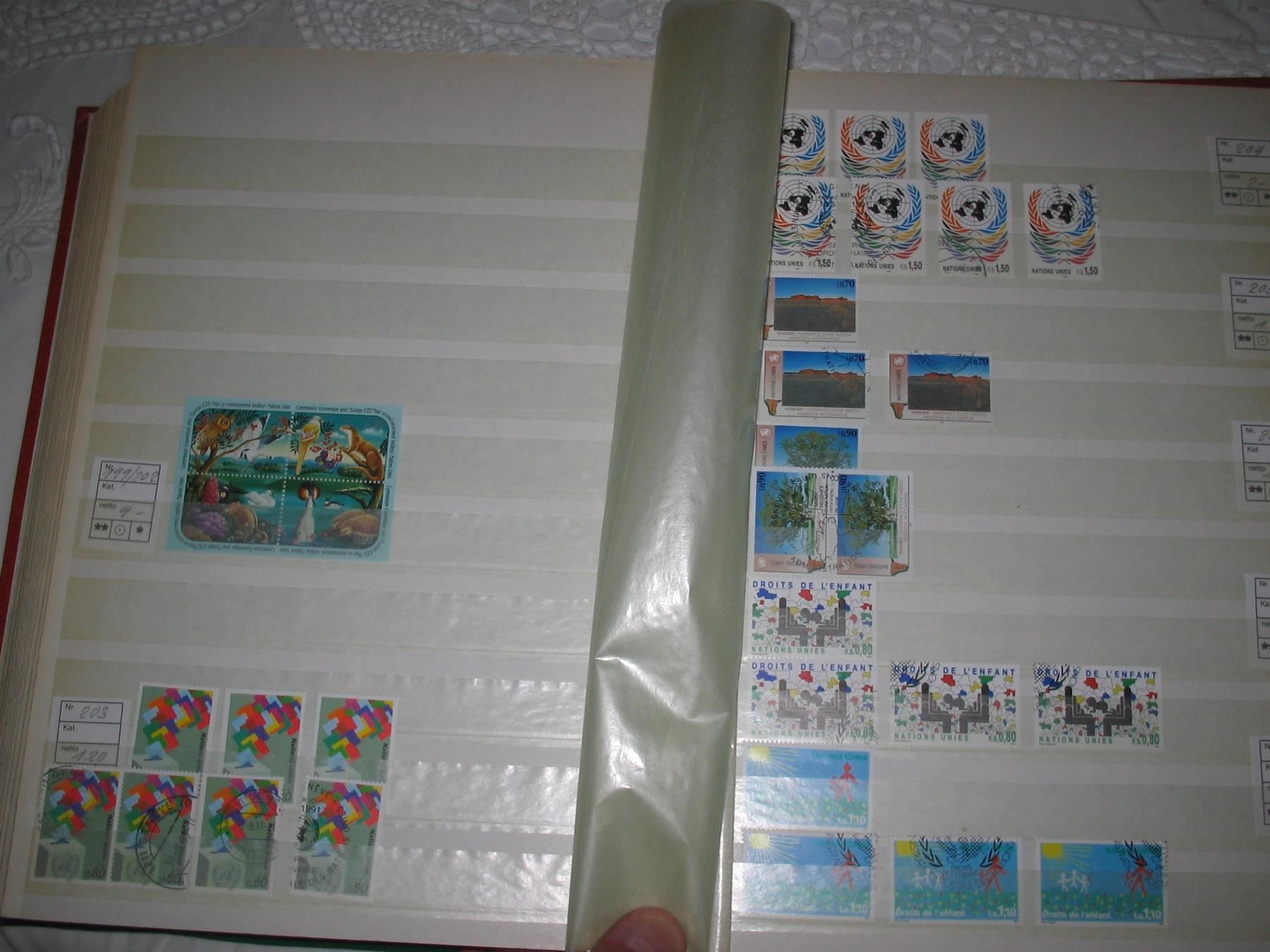 Tous les timbres: Schöner Posten UNO Genf postfr. u. gest – D'occasion à Winterthur par Kyoung 7
