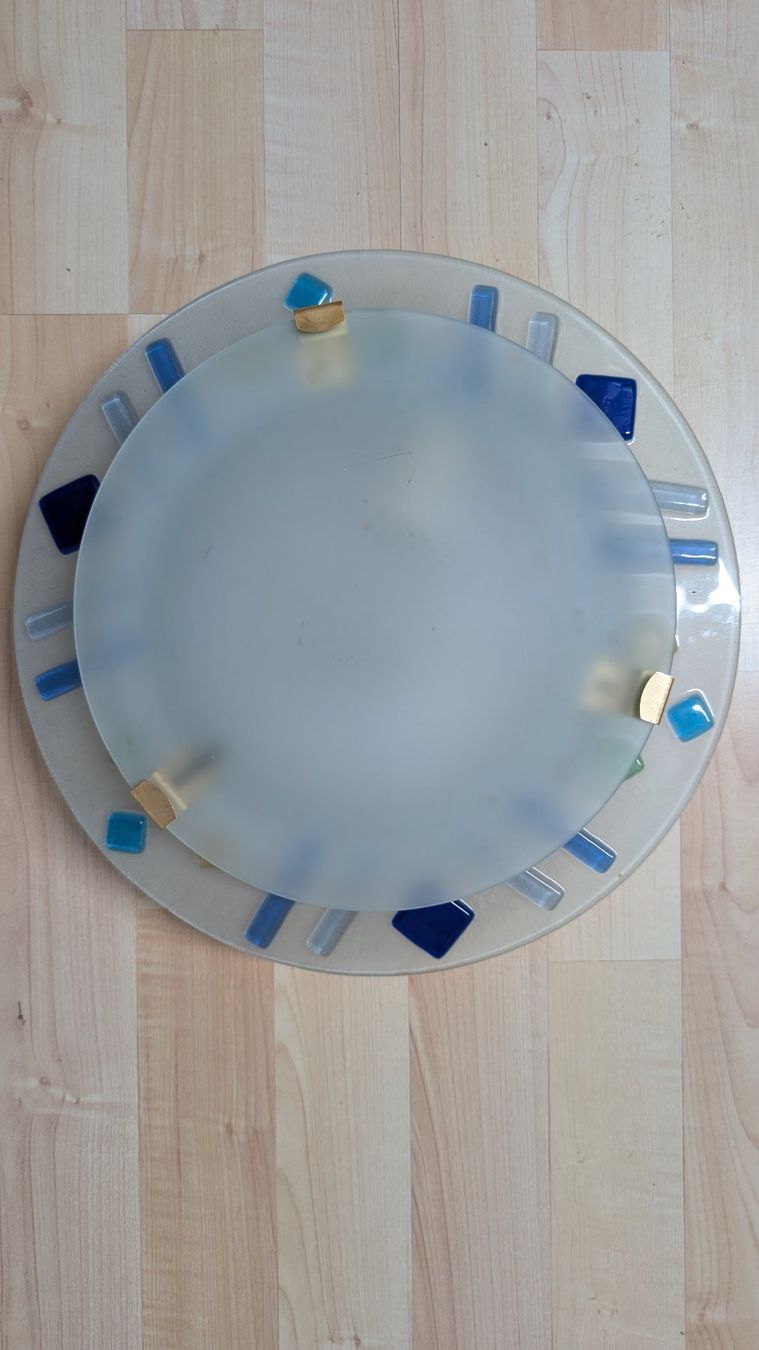 Lampadari & plafoniere: 2 Deckenlampen aus Buntglad – Usato da Augst BL venduto da Zitrusfrucht