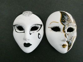 venezianische Porzellanmasken