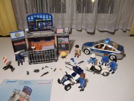 Playmobil Polizeistation klappbar - mit Polizeiauto