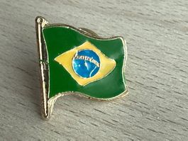 Pin Brasilien Flagge