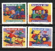 2003, Pro Juventute, aus Markenheft, unregelmässige Zähnu **
