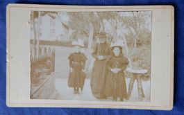 CDV Foto - alt - gemart " Epreuve von Kodak Pliant "