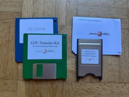 Amiga A600/1200 ADF Transfer Kit + PCMCIA Adapter + Relokick
