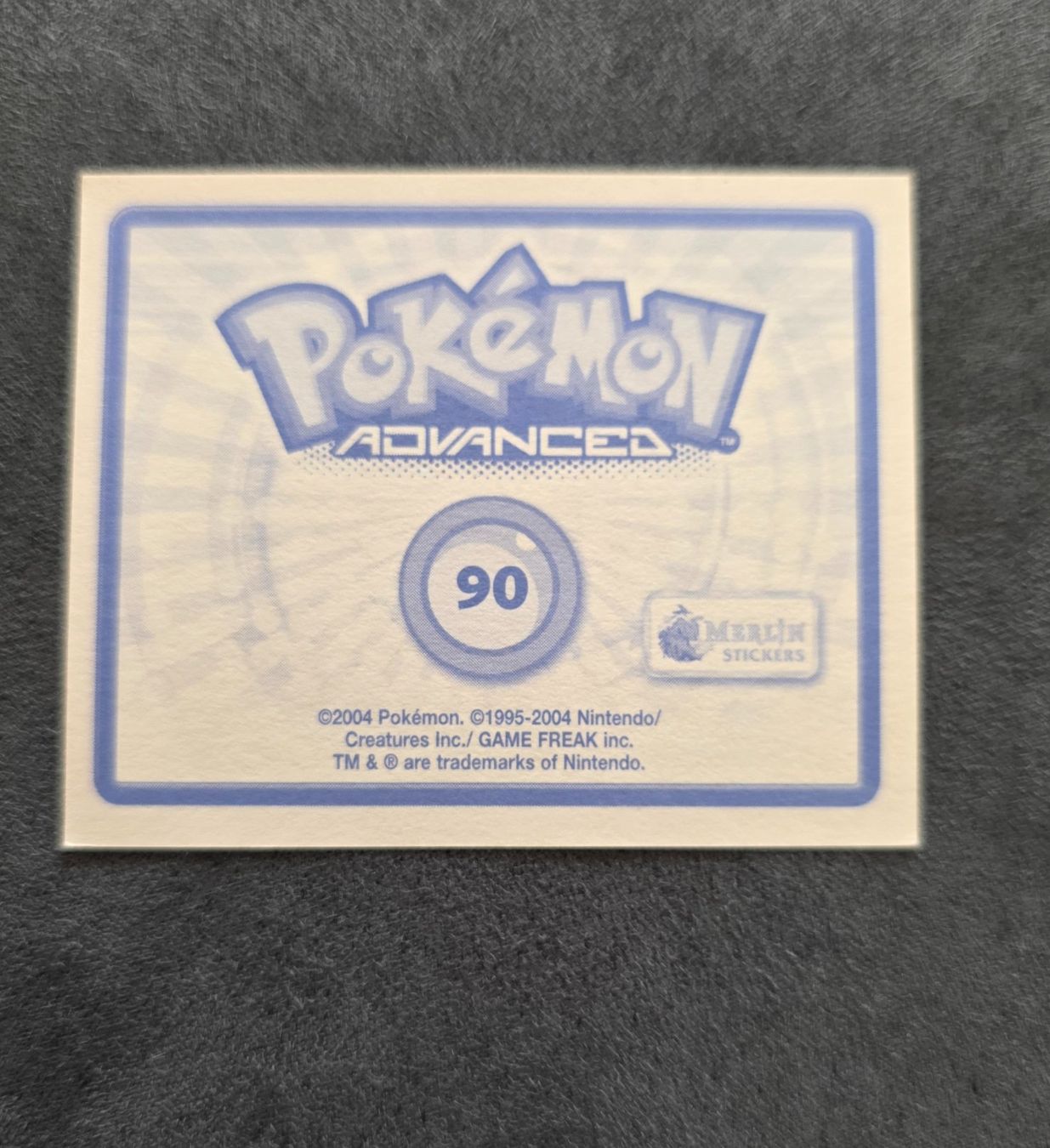 Pokémon Sammelbilder & Trading cards: Pokémon Advanced Merlin Sticker Topps selten – Neu (gemäss Beschreibung) aus Roggwil BE von S_Cards 1