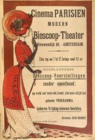 Altes Filmplakat Bioscoop-Theater Amsterdam