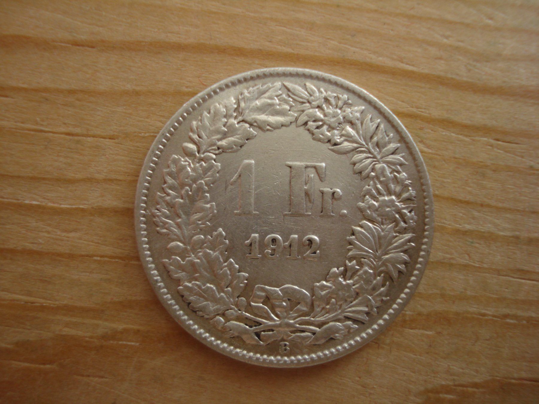 Tutti le monete: (S1)      1 Franken 1912 VZ- – Usato da Erlach venduto da Net-Coins