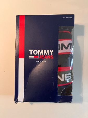 Boxershorts, TOMMY JEANS, Grösse XL, 3 Stück, Schwarz