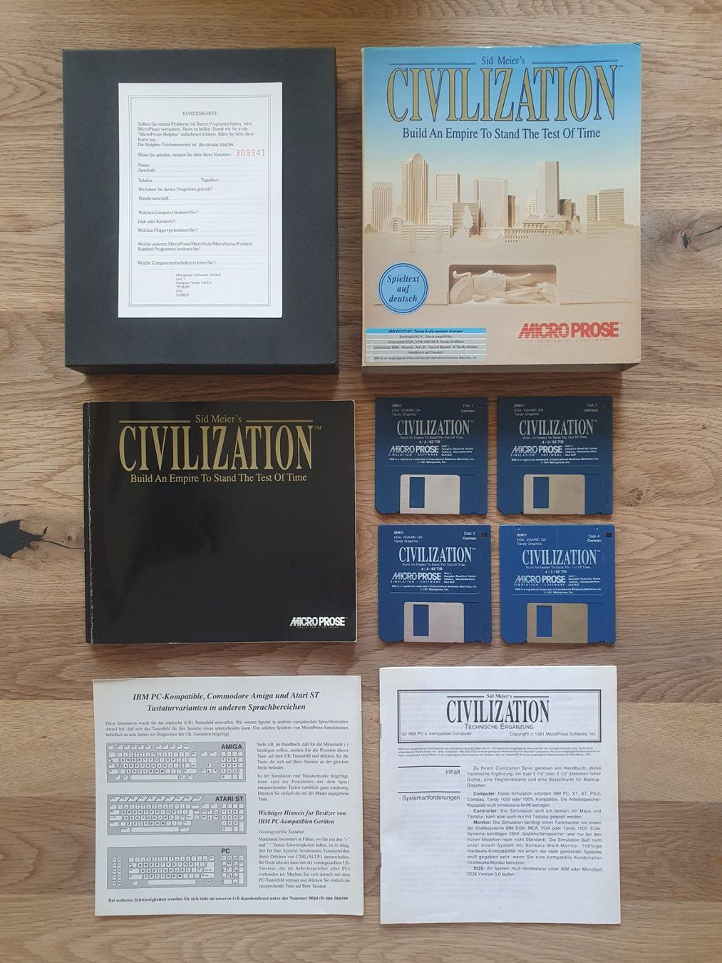 Spiele: PC Game Sid Meier's Civilization (1991) Big Box – Gebraucht aus Greifensee von perfectioN88 3