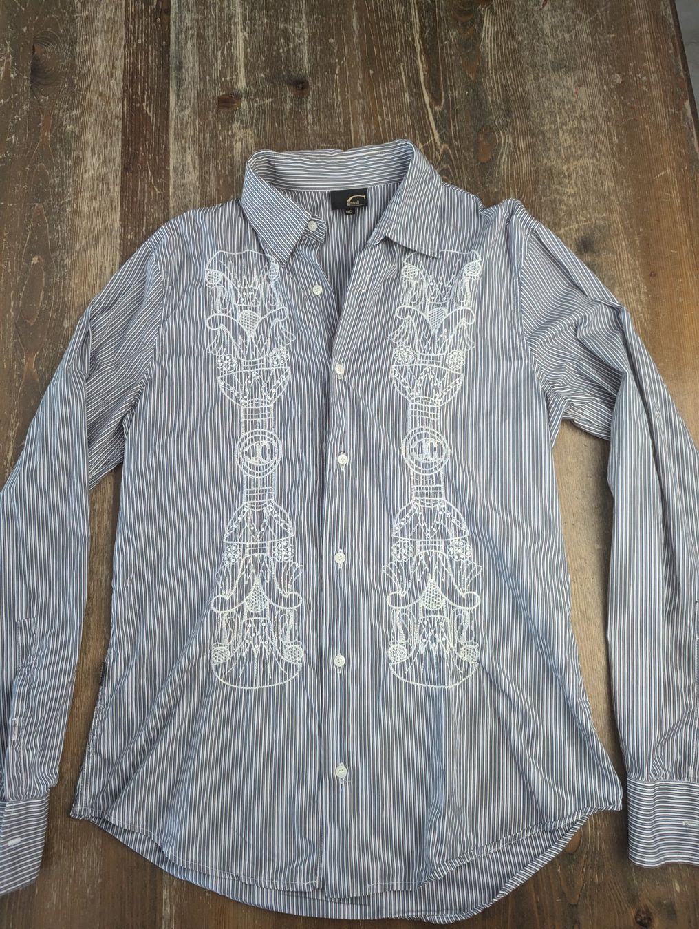 Roberto Cavalli Camicette: Just Cavalli Hemd, Designer Shirt – Usato da Erlinsbach SO venduto da Meytalien 1
