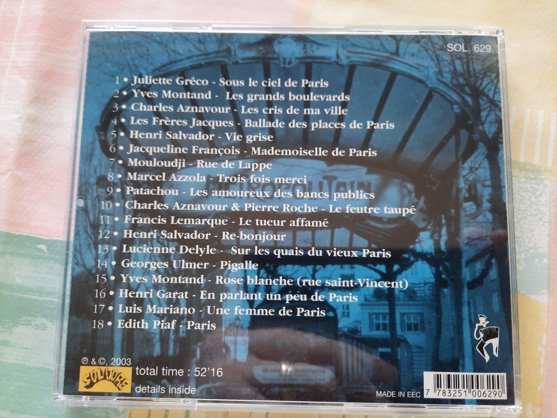 CDs: CD Paris Rive droite ( Compilation ) – Gebraucht aus Pully von bro_n52j 2