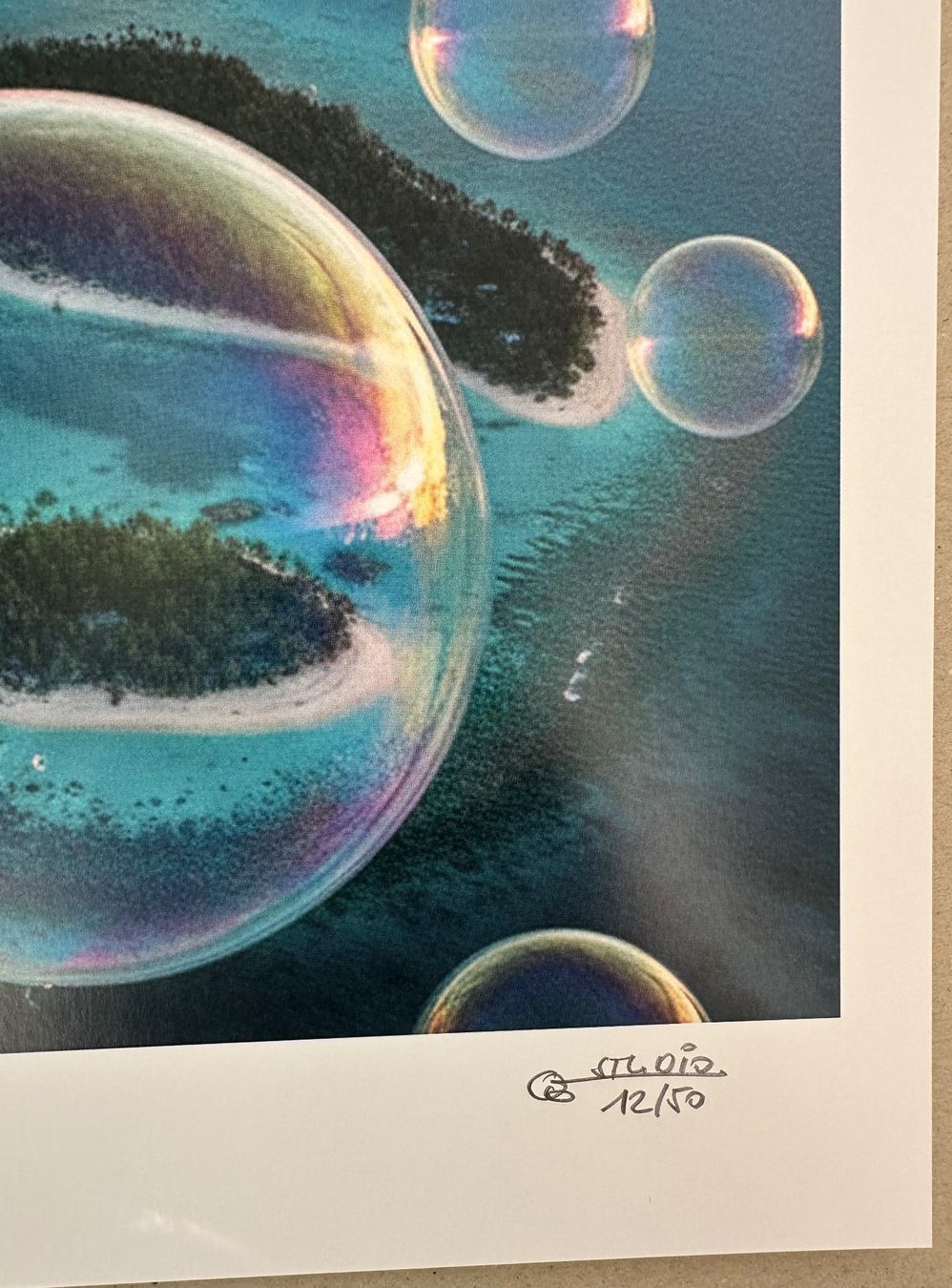 Foto & Immagini: Bubble Studio: Global Warming - Matterhorn, signiert 12/50 – Nuovo (secondo la descrizione) da Meilen venduto da Art-Friend 1