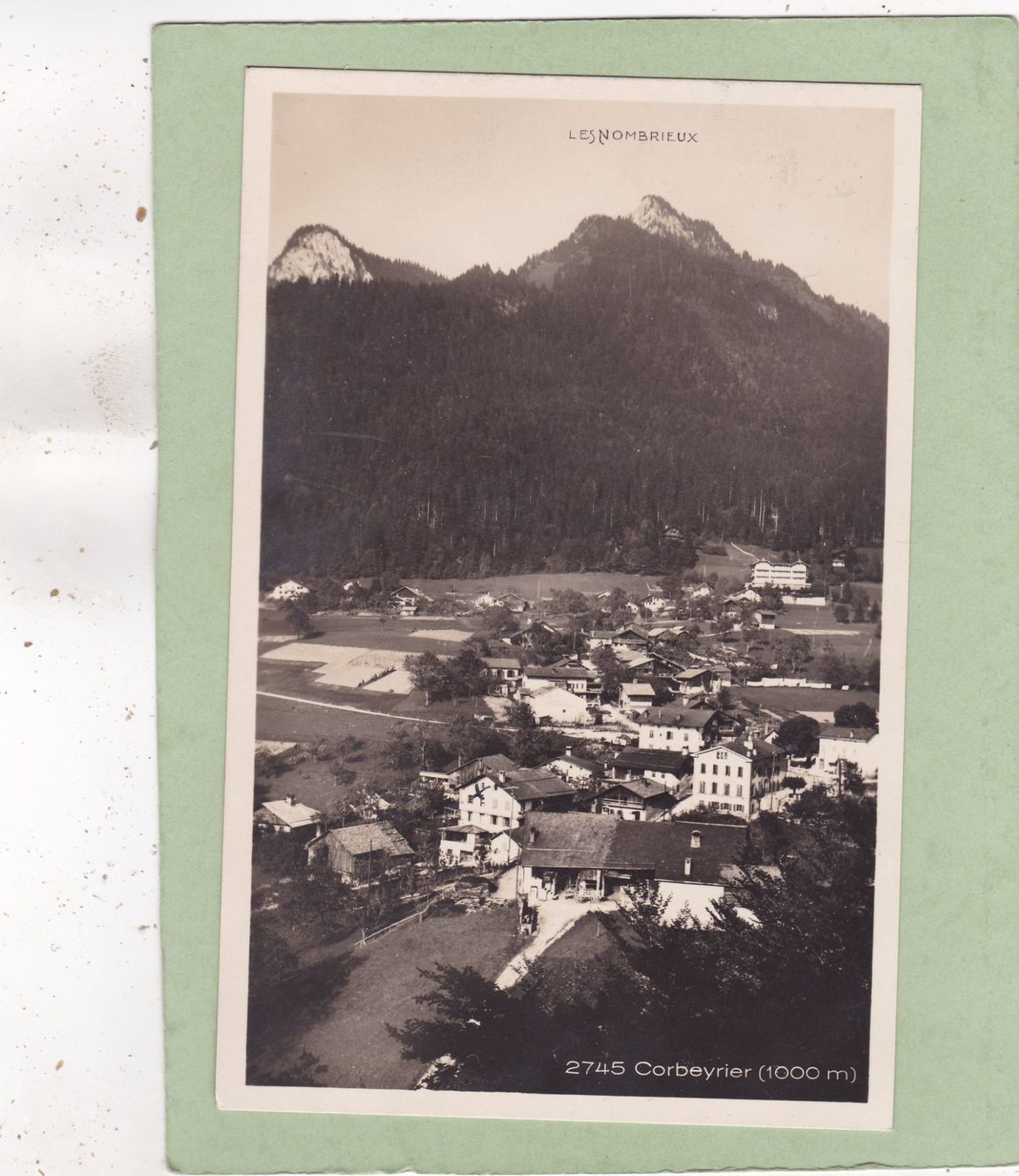 Cartoline postali: Corbeyrier 1928 – Usato da Herisau venduto da Lisegrat2008
