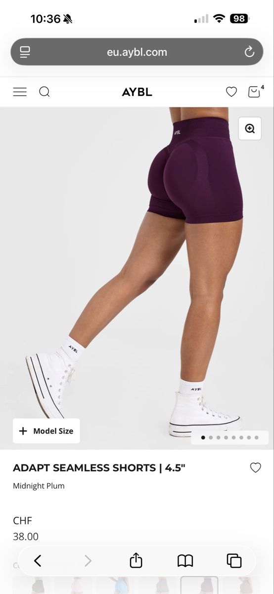 Aybl Leggings: AYBL-Adapt Seamless Shorts 4.5” – Nuovo (secondo la descrizione) da Vésenaz venduto da ilomd 3