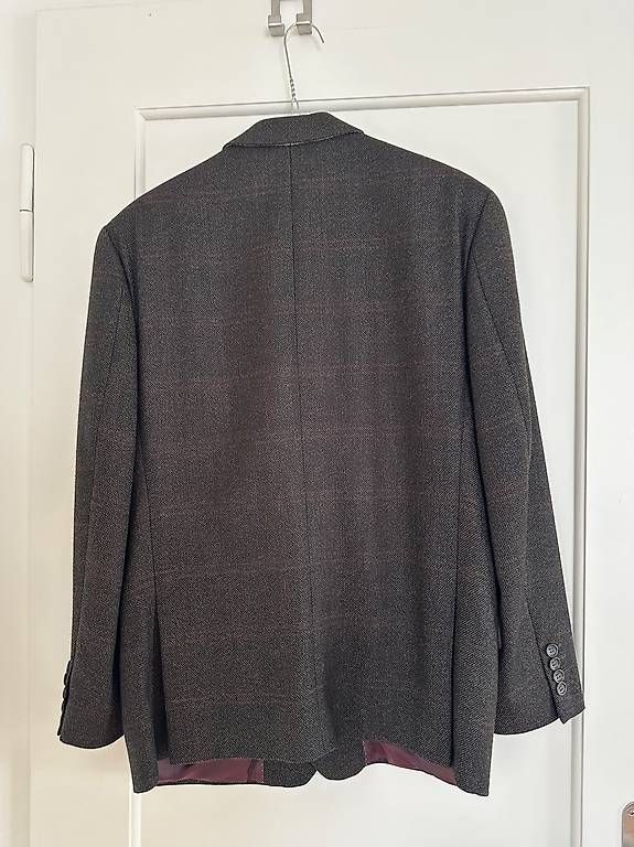 Giacche: Herren Blazer Barutti 48 schwarz/grau/bordeaux – Usato da Rothenburg venduto da wer_g9fd 1