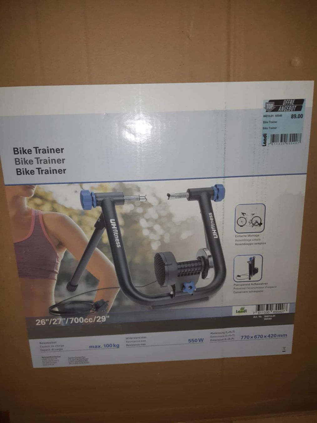 Hometrainer: Bike Trainer – Usato da Studen SZ venduto da Kbybrig 2